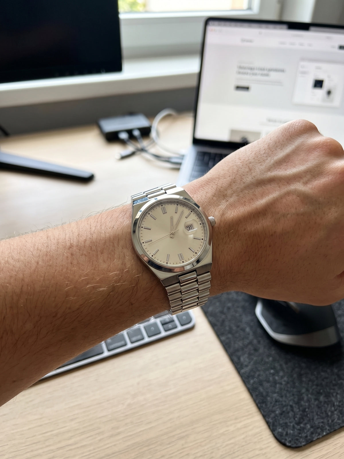 Silver Edition Metal Kordon Erkek Saati