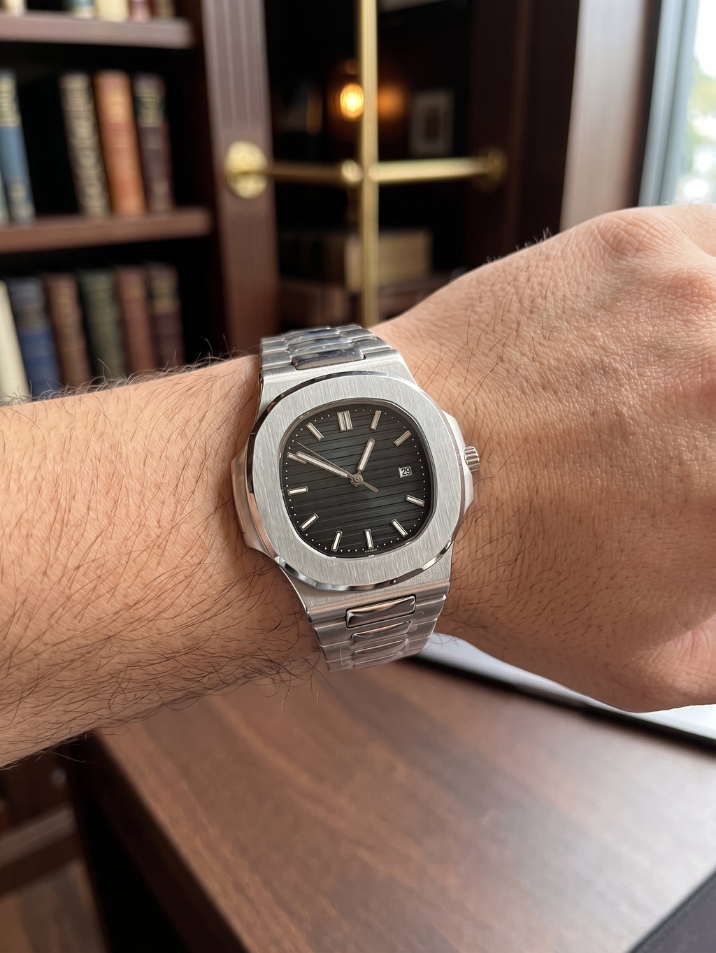 Otomatik Mekanizmalı Patek Siyah