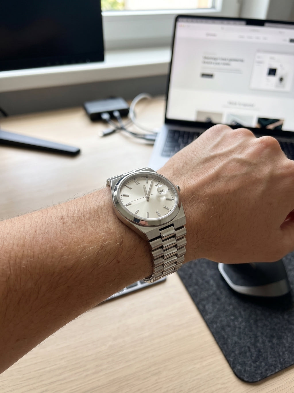 Silver Edition Metal Kordon Erkek Saati