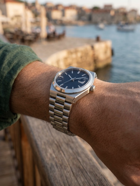 OnurWatches Prestige – Lacivert Kadran Çelik Kordon